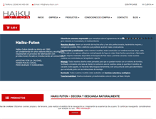 Tablet Screenshot of haiku-futon.com